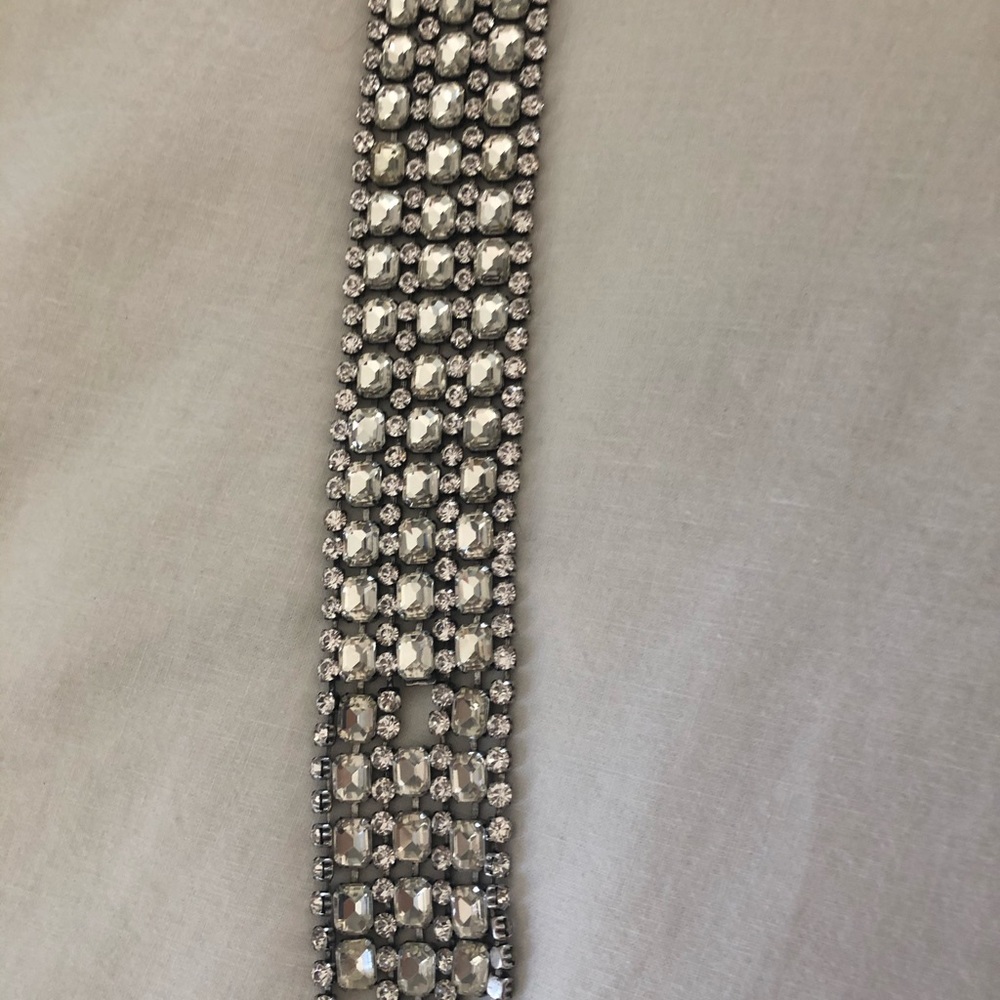 Rhinestone Statement Bracelet - image 4